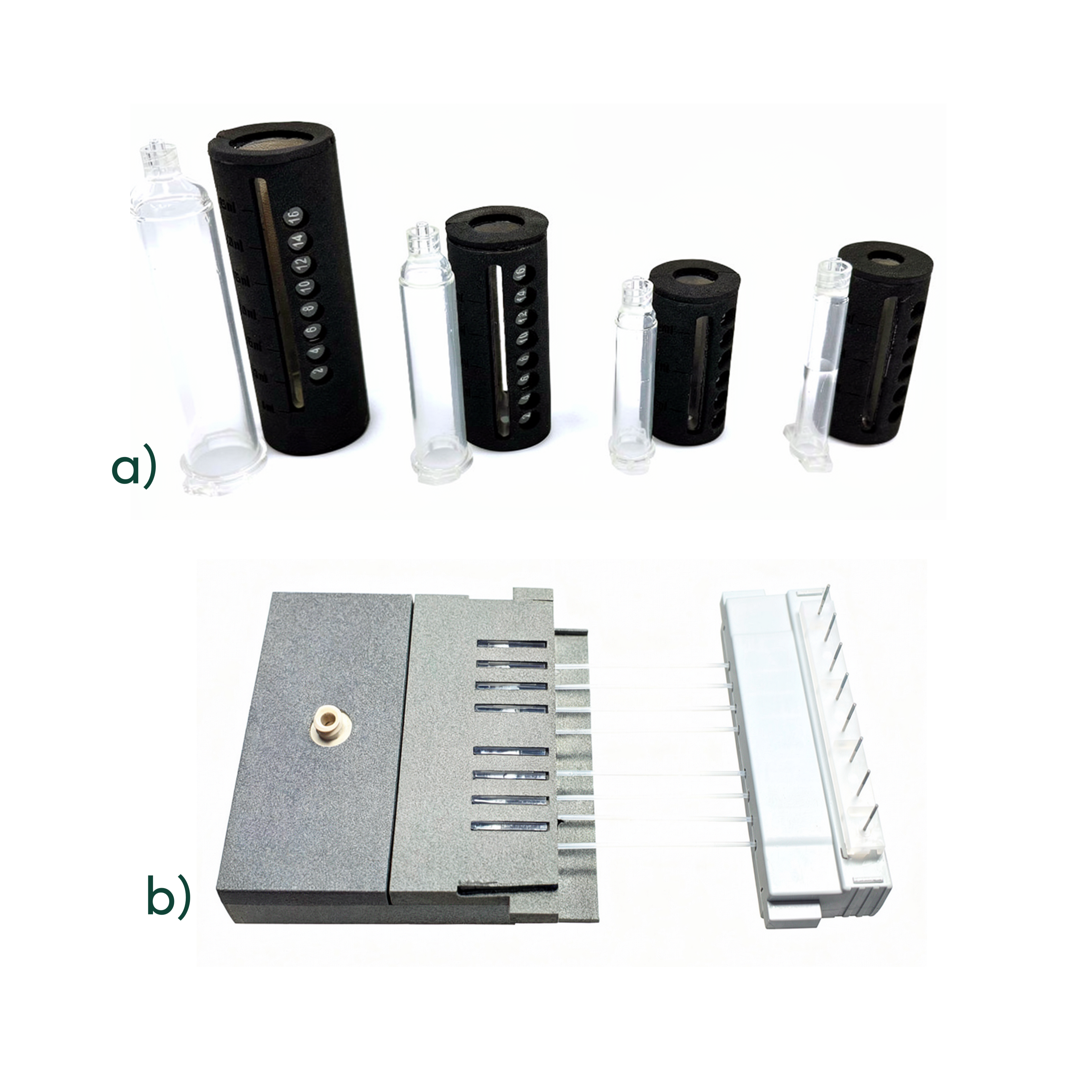 Reservoir and low dead volume cassette components